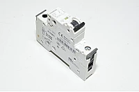 6A 1-vaihe C-tyypin automaattisulake / johdonsuojakatkaisija Siemens 5SY61 C6 230VAC / 400VAC, musta vipu