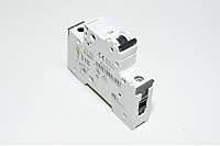 32A 1-vaihe C-tyypin automaattisulake / johdonsuojakatkaisija Siemens 5SY61 C32 230VAC / 400VAC, musta vipu