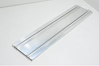 Alumiininen jäähdytyssiili 750x187x23mm with 2x T-uralla M8 ruuveille