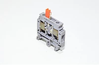 Entrelec M 6/8.SNB 1SNA 115 688 R2500 old model 6mm² 400V 15A gray switched disconnect terminal block with screw connection