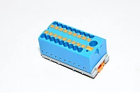 Phoenix Contact PTFIX 6/18x2,5-NS35 BU 3273112 4mm²/6mm² 690V 24A sininen jakeluriviliitin jousivoimaliittimillä *uusi*