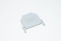 Schlegel Electrokontakt IW 4/6 gray end plate for IK, IKT and IKTS series terminal blocks