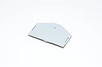 Wago 280-312 gray end plate for 280-series terminal blocks