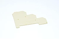 Weidmüller AP DLI 2.5 DB 1783550000 dark beige end plate for W-series terminal blocks
