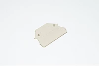 Weidmüller WAP WDU 2.5N/4N 1060000000 tumma beige päätylevy W-sarja riviliittimille