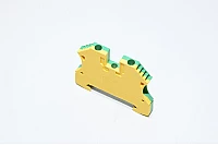 Weidmüller WPE 4 1010100000 4mm² 800V yellow green W-series W-standard grounding single-level feed-through terminal block with screw connection