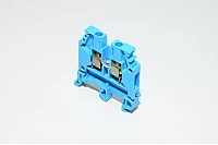 Entrelec M 4/6.N 1SNA 115 116 R0100 4mm² 1000V 32A sininen yksikerrosläpimenoriviliitin ruuvikiinnityksellä