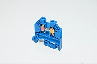 Wieland Electric Selos WK 4/U 57.504.0055.6 BLAU 4mm² 800V 32A sininen yksikerrosläpimenoriviliitin ruuvikiinnityksellä
