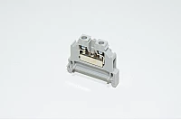 Schlegel Electrokontakt IK5 750V 32A 4mm² gray Fixblock-series single-level feed-through terminal block with screw connection