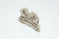 Weidmüller WDU 1.5/ZZ 1031400000 1.5mm² 800V 17.5A dark beige W-series W-standard single-level duo feed-through terminal block with screw connection