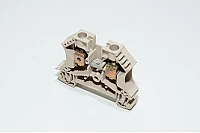 Weidmüller WDU 10 1020300000 10mm² 1000V 57A dark beige W-series W-standard single-level feed-through terminal block with screw connection