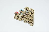 Conta-Clip IK 2.5 BG 1260.2 2.5mm² 250V 24A beige triple-level feed-through terminal block with screw connection
