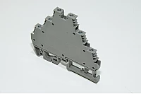 Wieland Electric Selos WK 2,5-3 D/U 57.503.8855.0 2,5mm² 400V 24A tummanharmaa kolmikerrosläpimenoriviliitin ruuvikiinnityksellä