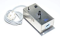 Isméca stainless steel housing + 5kohm adjustable wire resistor + aluminium mounting bracket
