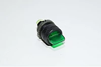 General Electric C-2000 22mm P9 sarjan P9XSLD0V1 vihreä toimilaite valintakytkin 2-asentoa lukkiutuva jossa pyöreä peitelevy IP66