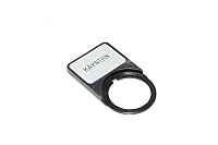 Legend plate, black, replaceble legend plate, 30x50mm square, for 22mm switches / indicator lights "KÄYNTIIN"