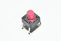 Multicomp MCDTS6-3R, 6.5x4.5mm, 7mm, 260g, 1x NO, tactile switch *new*
