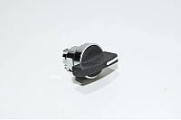 Telemecanique Harmony style XB4 series ZB4-BJ8 black selector switch with metal frame and thumb grip 3-position spring return from right to center IP66