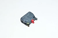 Telemecanique Harmony style XB4 series ZBE-102 contact block, 1x NC contacts (normally closed)