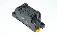 Omron PTF08-E relay socket DIN rail rail mount for LY series relays