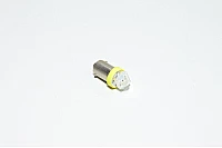 BA9S amber Super Flux 7.6x7.6mm 3-6VDC LED *new*