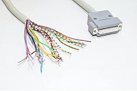 25pin kaapeli DB-25F 25pin naarasliitin, päättämättömät johtimet