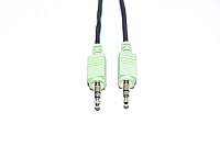3,5mm stereoplugi äänikaapeli 1.7m vihreä *uusi*