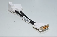 Male DMS-59 (Dual Monitor Solution) - 2x female DVI-I dual link adapter, model 2
