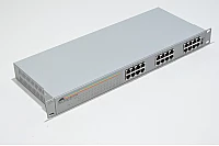 Allied Telesys AT-FS724I 24-port 10/100Mbps 19" 1U räkkiasennettava kytkin (port 24 manual X-over)