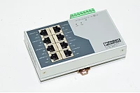 Phoenix Contact FL switch SF 8TX 2832771 8x 10/100 network switch for DIN rail mounting
