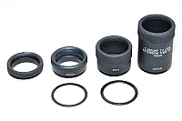 5mm 10mm 20mm 40mm 1,0mm 0,5mm linssin jatkoputki setti musta metalli C-kiinnitys ja CS-kiinnitys