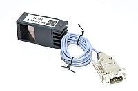 Volpi ILP CIS 25R 16506.600 1x1” Axial diffuse illuminator 24VDC red LED DB-9M liitin