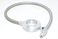 0,75m kuituvalojohde 90/50mm rengasvalolla ja 15x25mm liitinpäällä
