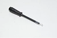 Hirschmann PRUEF 2 973 368-100 black compact test probe with 4mm banan connector, 30VAC 60VDC, CAT I, 1A *new*