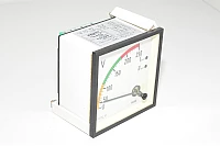 Analog voltage meter Zurc CEC96 0-250V with colored display