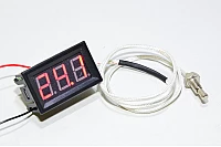 XH-B310 red 7-segment LED temperature sensor with m6x1 male thread 50cm K-type sensor -30-800°C  *new*