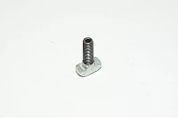 M8x1.25 25mm hammerhead screw for T-slot consists of 10x20x9mm rhombus nut and M8x1.25 30mm flat tipped set screw
