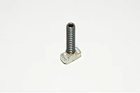 M8x1.25 35mm hammerhead screw for T-slot consists of 10x20x9mm rhombus nut and M8x1.25 40mm flat tipped set screw