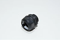 PG16, Murrplastik M-Tec 83501058 EH-PG16 suora kaapelijohtimen liitin Murrflex M20/P16 kaapelijohtimille, musta, muovi, IP65