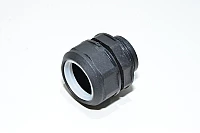 PG21, Murrplastik M-Tec 83501060 EH-PG21 suora kaapelijohtimen liitin Murrflex M20/P16 (S) kaapelijohtimille, musta, muovi, IP65
