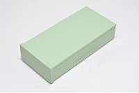 282x134x61mm metallinen vaalean vihreä laitekotelo 282x134x61mm metallinen vaalean vihreä laitekotelo