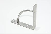 130x130x25x3mm steel angle bracket / shelf mounting bracket with 4x 5mm holes
