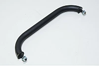 Steel tubular handle 305x69x22, black