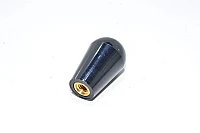UNC 3/8-16 threaded 50mm black plastic knob *new*