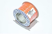 1x0,22mm² AWG24 7/0.2mm 100m kela oranssi monisäikeinen tinattu kuparinen PVC kytkentäjohto Rapid Electronics 01-0425 GW010425 *uusi*