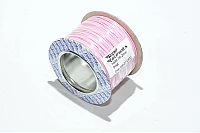 1x0,22mm² AWG24 7/0.2mm 100m kela pinkki monisäikeinen tinattu kuparinen PVC kytkentäjohto Rapid Electronics 01-0430 GW010430 *uusi*
