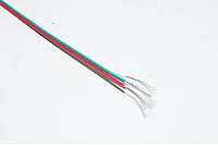 3x0,3255mm² AWG22 digitaalisen LED nauhan virtakaapeli (metritavara) *uusi*