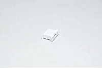 SS6061 white plastic holed plug *new*
