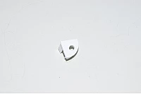 SS6161 white plastic holed plug *new*