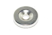 20x4mm sintered round N50 grade neodymium ring magnet with 5mm countersunk hole *new*